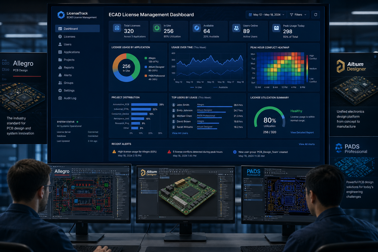 Allegro、PADS、Altium 并发许可越来越紧张，电子设计团队该怎样建立可持续的 ECAD 资源管理机制