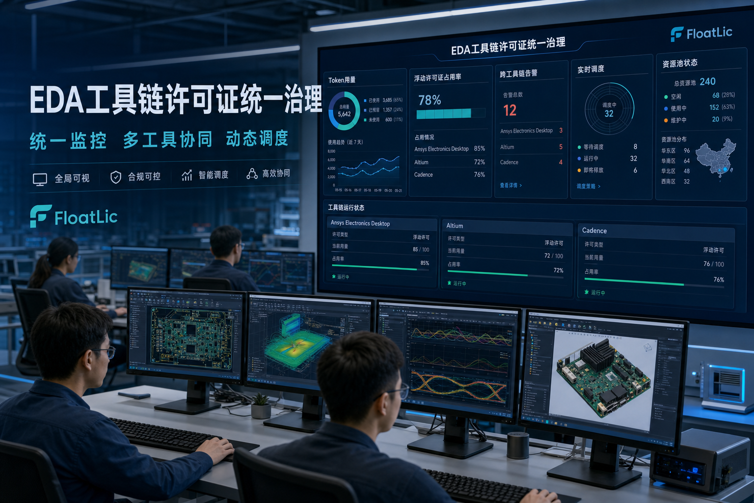 AnsysElectronicsDesktop与EDA工具链许可证统一治理