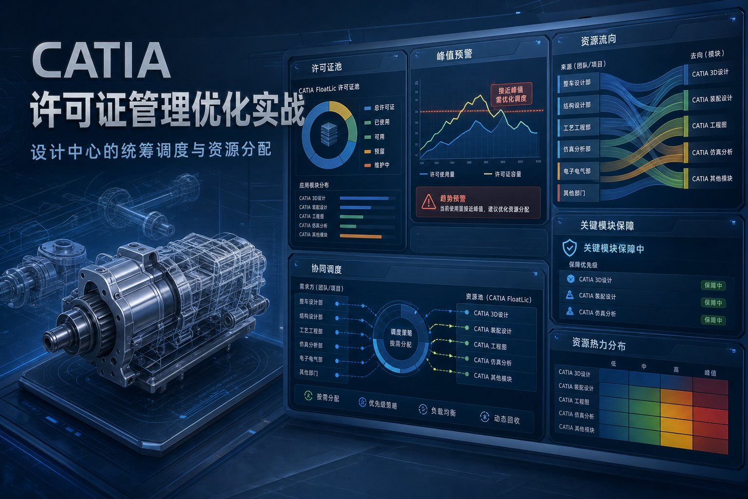 CATIA许可证管理优化实战