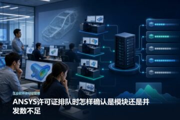 ANSYS许可证排队时怎样确认是模块还是并发数不足