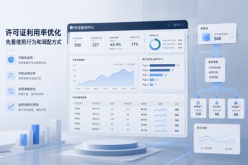 许可证利用率优化怎么做：企业先别急着加预算，先看使用行为和调配方式