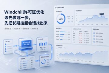 Windchill许可证优化该先做哪一步，先把长期挂起会话找出来
