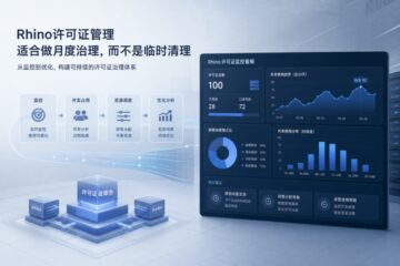 Rhino许可证管理适合做月度治理，而不是临时清理，为什么