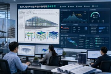 STAADPro结构设计许可证高峰占用与跨项目出图节奏平衡