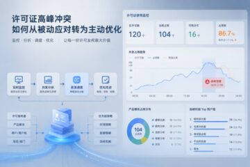 许可证高峰冲突总在版本发布前爆发，研发管理者该先改测试排期还是先改共享规则
