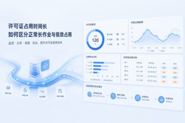 Adams许可证占用时间长，企业怎么区分正常长作业和低效占用