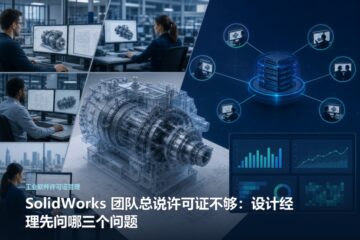 SolidWorks 团队总说许可证不够：设计经理先问哪三个问题