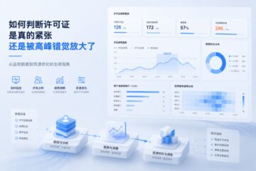 如何判断许可证是真的紧张，还是被高峰错觉放大了