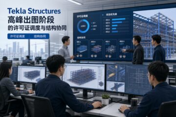 TeklaStructures高峰出图阶段的许可证调度与结构协同