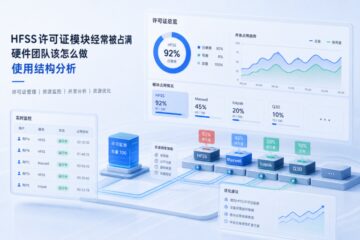 HFSS许可证模块经常被占满，硬件团队该怎么做使用结构分析