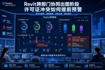 Revit跨部门协同出图阶段许可证冲突如何提前预警
