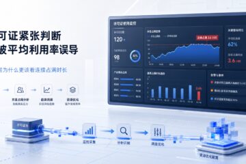 许可证紧张判断总被平均利用率误导：管理层为什么更该看连续占满时长
