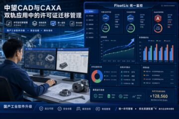 中望CAD与CAXA双轨应用中的许可证迁移与统一管理实践