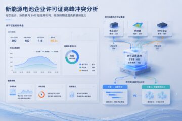 新能源电池企业怎么做许可证高峰冲突分析：电芯设计、热仿真与 BMS 验证并行时，先改排期还是先拆模块压力