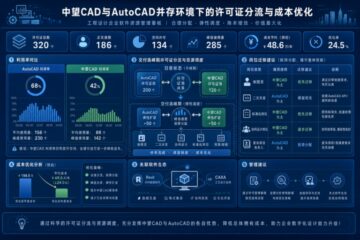 中望CAD与AutoCAD并存环境下如何做许可证分流与成本优化