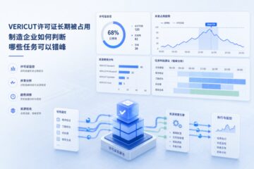 VERICUT许可证长期被占用，制造企业怎么判断哪些任务可以错峰