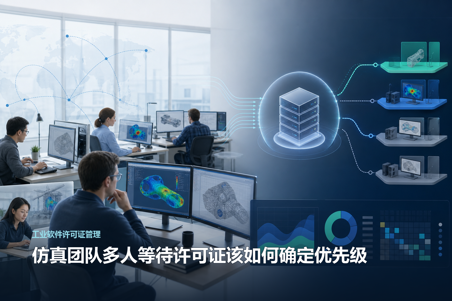 仿真团队多人等待许可证该如何确定优先级