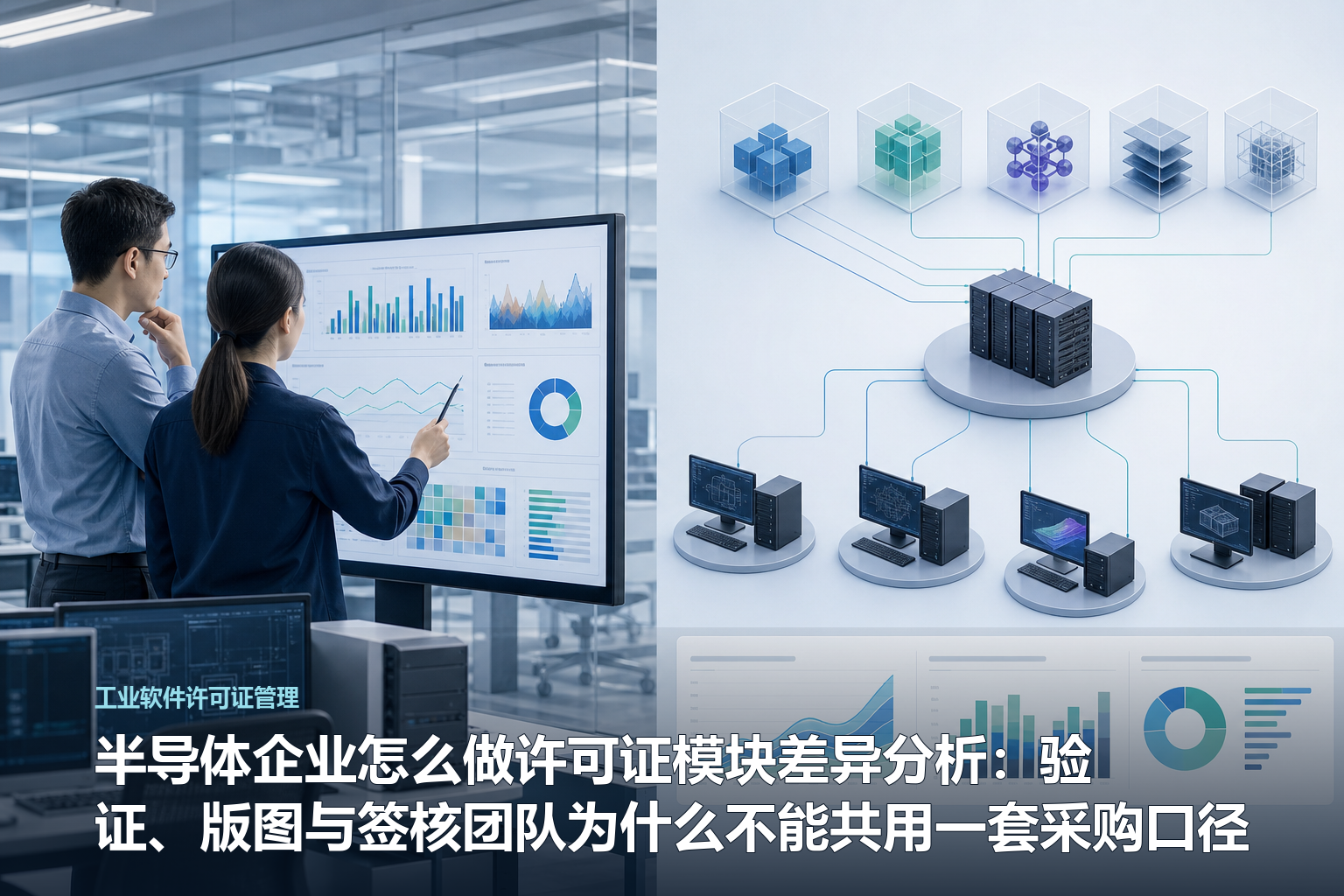 半导体企业怎么做许可证模块差异分析：验证、版图与签核团队为什么不能共用一套采购口径