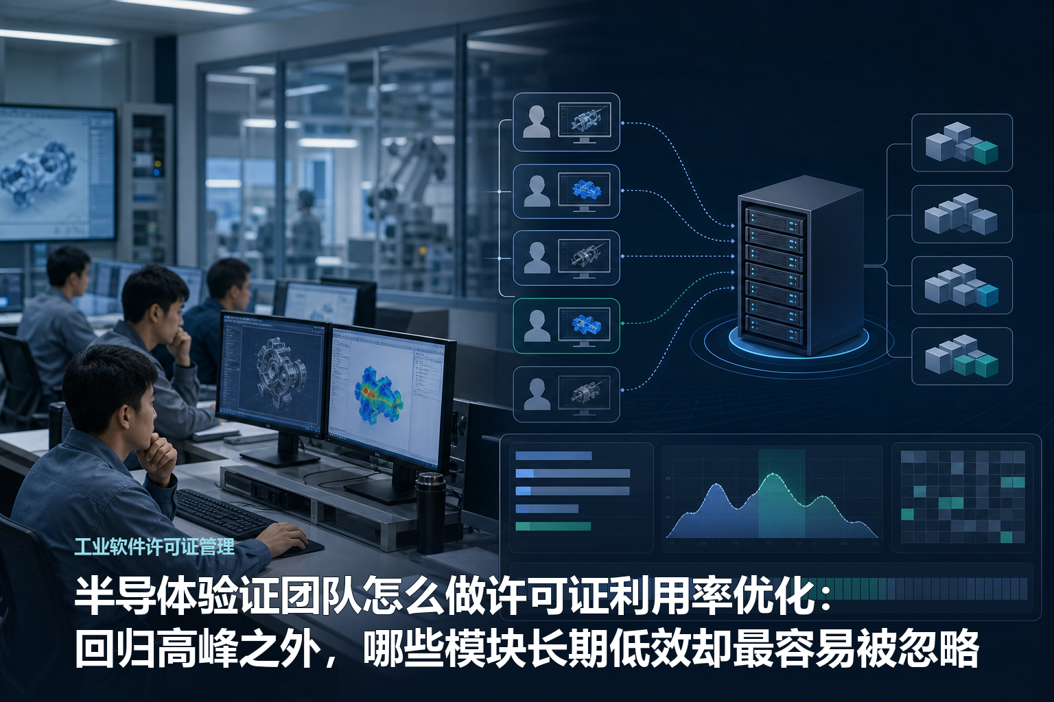 半导体验证团队怎么做许可证利用率优化:回归高峰之外,哪些模块长期低效却最容易被忽略
