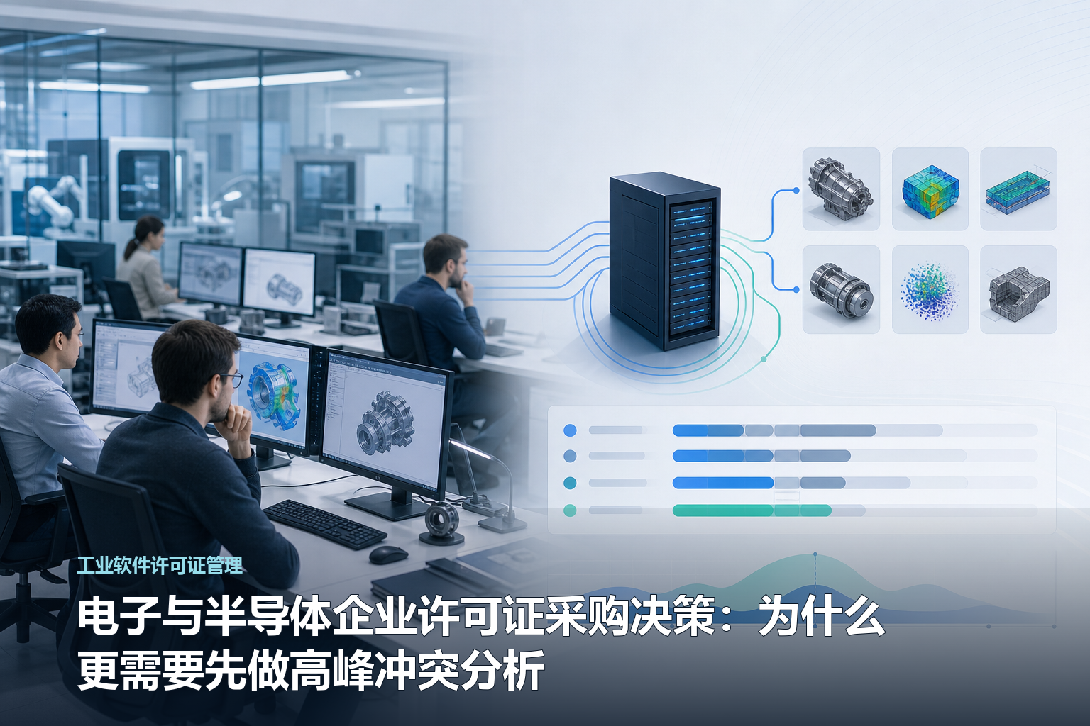 电子与半导体企业许可证采购决策:为什么更需要先做高峰冲突分析