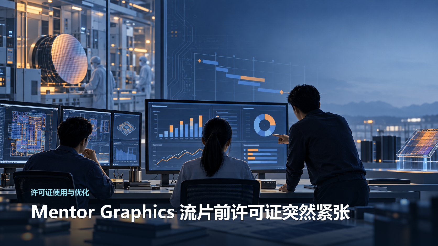 Mentor Graphics 流片前许可证突然紧张：研发、IT 为什么常常判断错模块需求