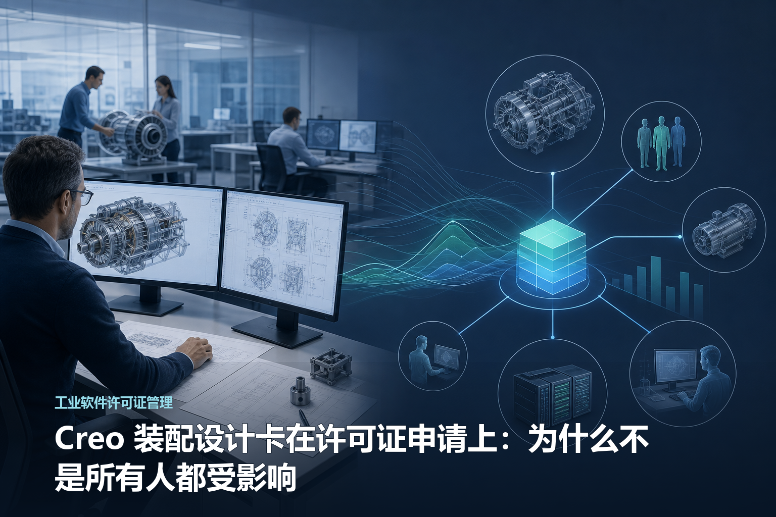 Creo 装配设计卡在许可证申请上：为什么不是所有人都受影响