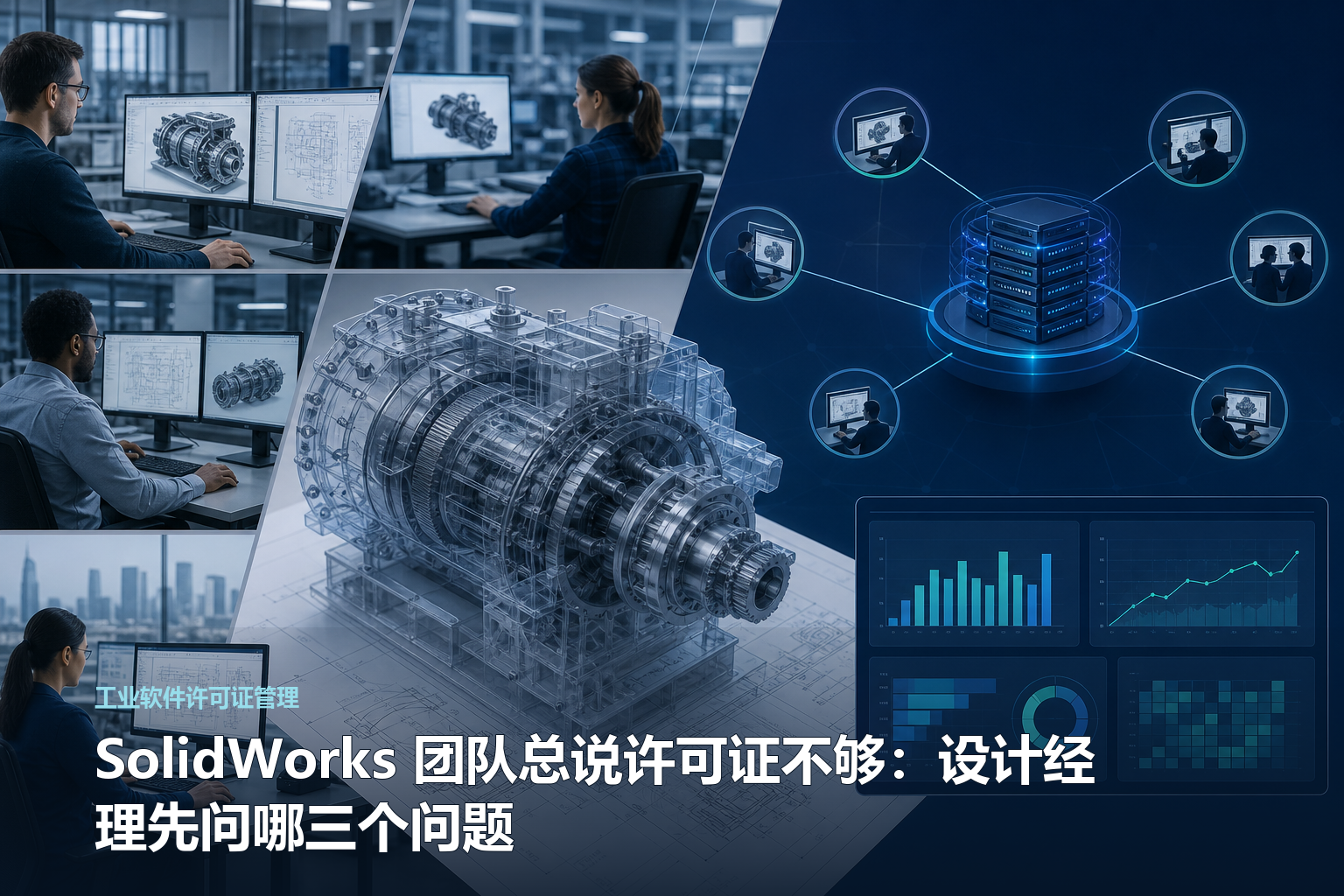 SolidWorks 团队总说许可证不够：设计经理先问哪三个问题