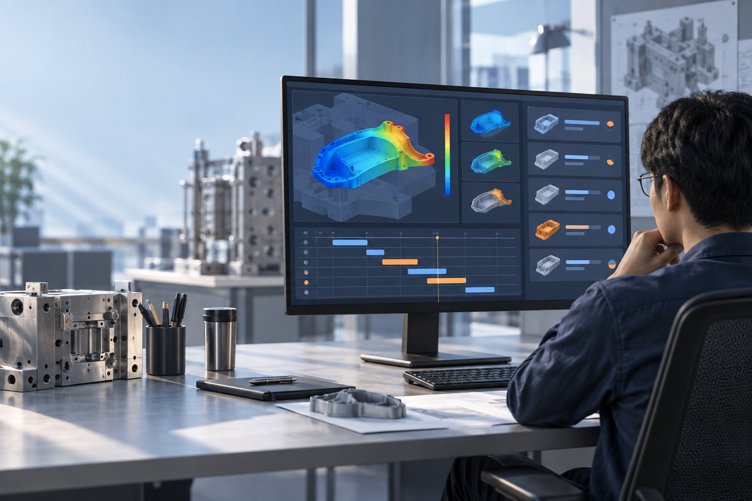 Moldex3D 模流分析赶试模节点时取不到许可证:先查什么再决定是否加购
