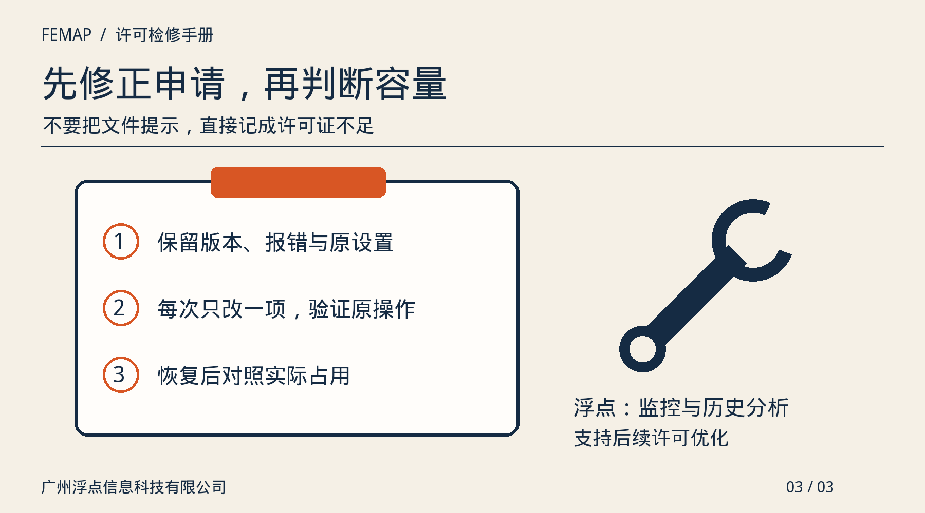先修正许可申请再对照实际占用